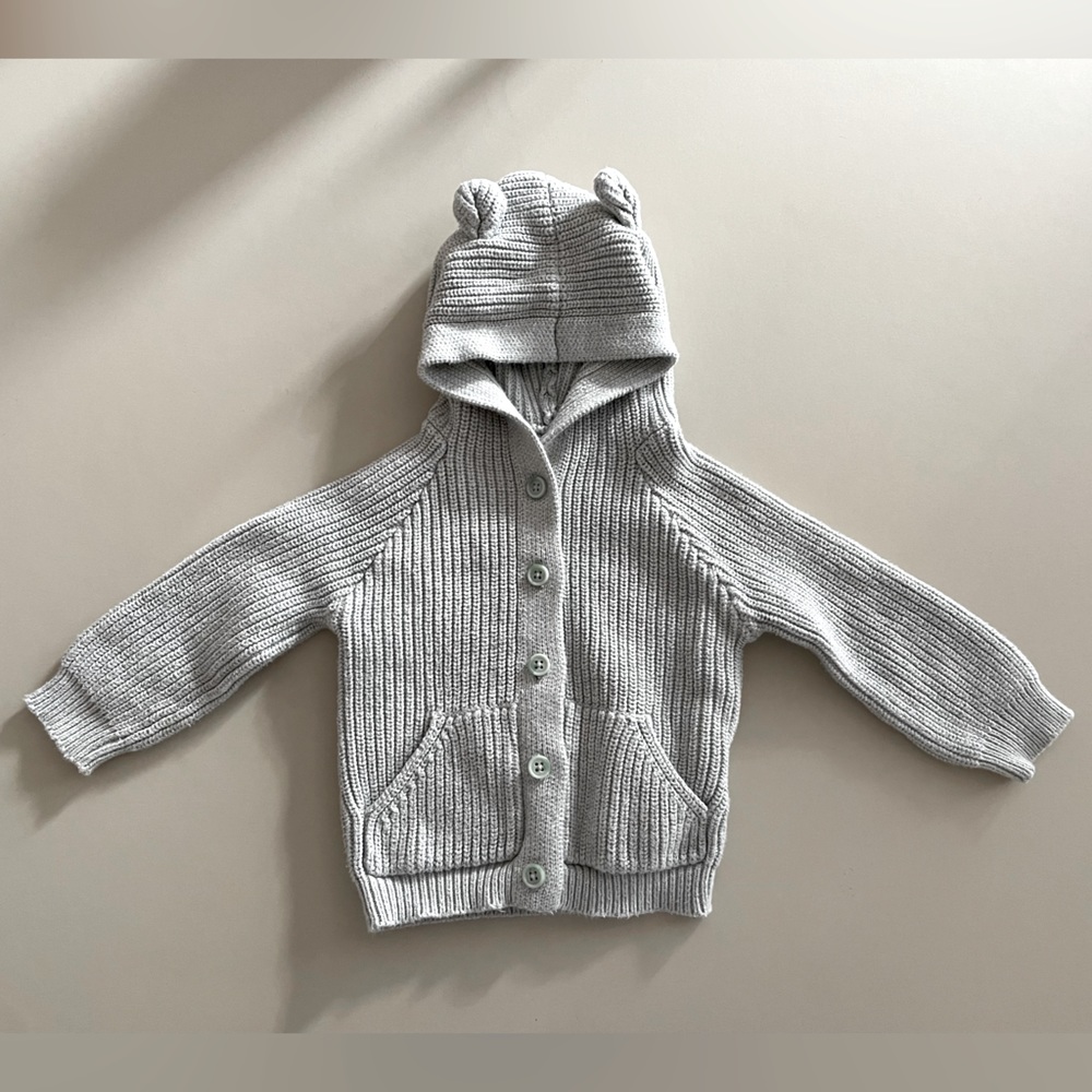 Jamie Kay Knitted Hooded Cardigan Jacket